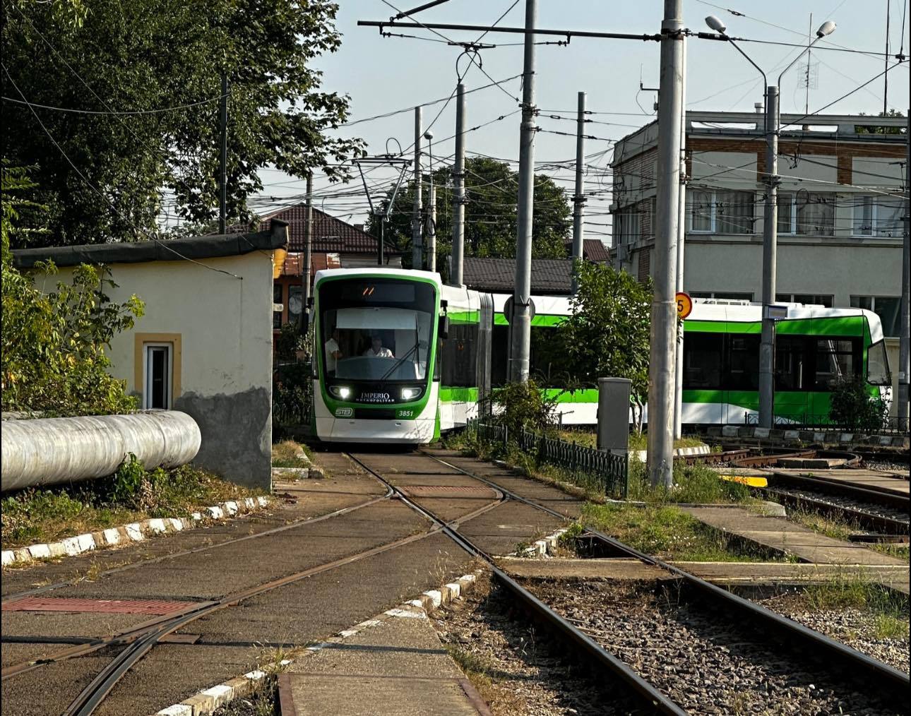 STB anunţă reorganizarea, începând de duminică, a liniilor de tramvai de pe Calea Moşilor
