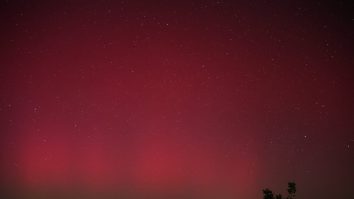 FOTO. Aurora Boreală a fost vizibilă în această noapte în România