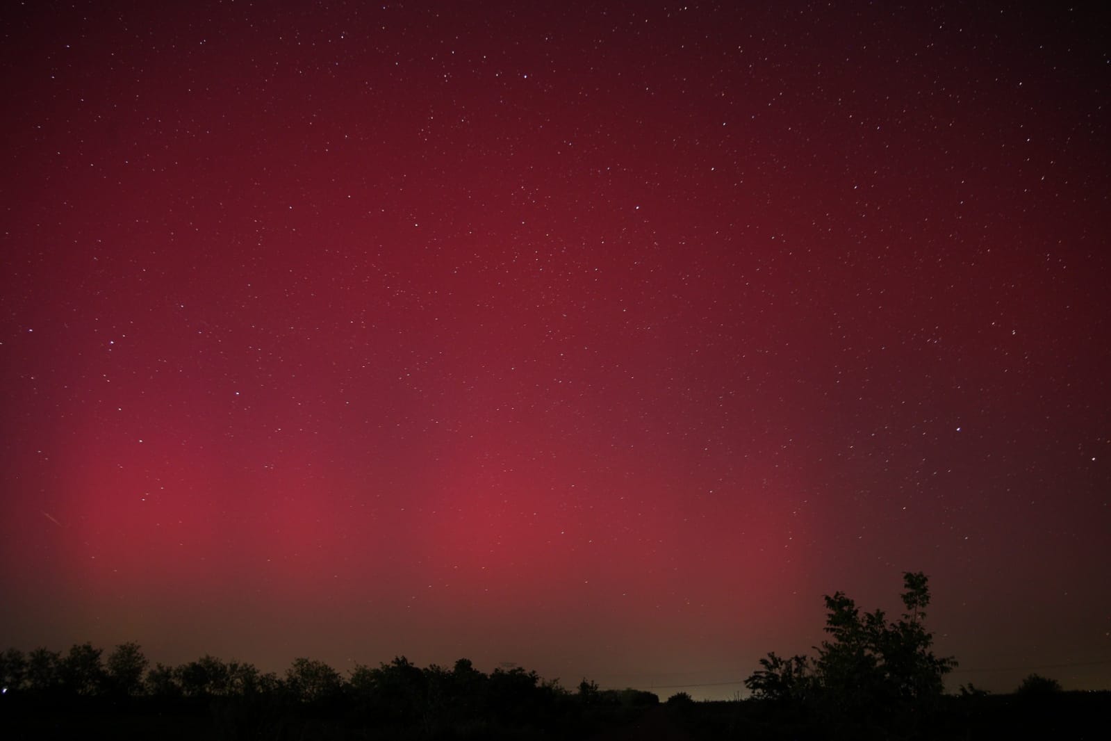 FOTO. Aurora Boreală a fost vizibilă în această noapte în România
