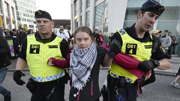 Greta Thunberg a fost arestată în urma protestelor de la finala Eurovision
