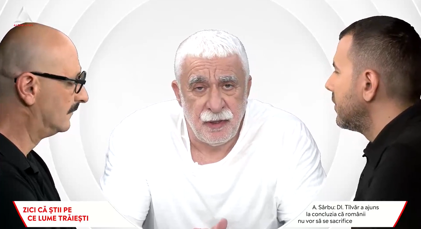 Adrian Sârbu: Domnul Tîlvăr a ajuns la concluzia că poporul român nu vrea să se sacrifice şi să-i dea poporului ucrainean sistemul Patriot. Nu cumva e refuzul unuia să se sacrifice?