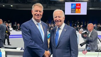 Klaus Iohannis se întâlneşte cu Joe Biden la Casa Albă