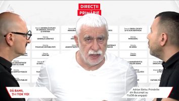 Adrian Sârbu: România e condusă în interesul de partid şi în interesul afin al primarului / Sunt 12.000 de bugetari în primăriile din Bucureşti care trăiesc din banii noştri