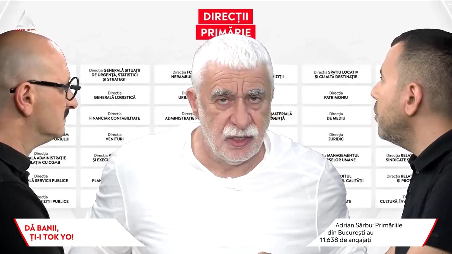 Adrian Sârbu: România e condusă în interesul de partid şi în interesul afin al primarului / Sunt 12.000 de bugetari în primăriile din Bucureşti care trăiesc din banii noştri