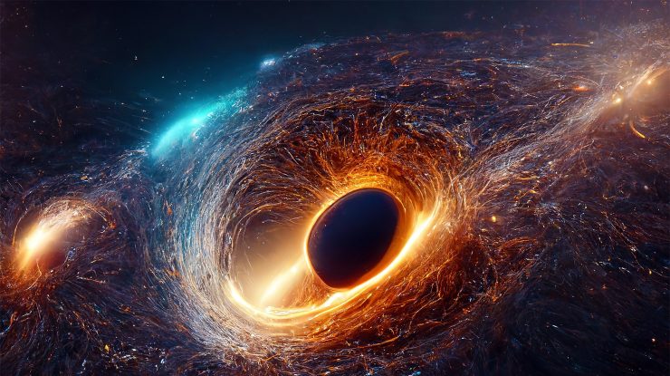 Telescopul James Webb detectează cea mai timpurie fuziune a găurilor negre masive, la 740 de milioane de ani după Big Bang