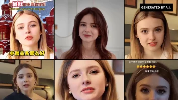 Rețelele de socializare chineze sunt invadate de rusoaice false. Femeile create cu A.I. fac propagandă parteneriatului dintre Rusia și China