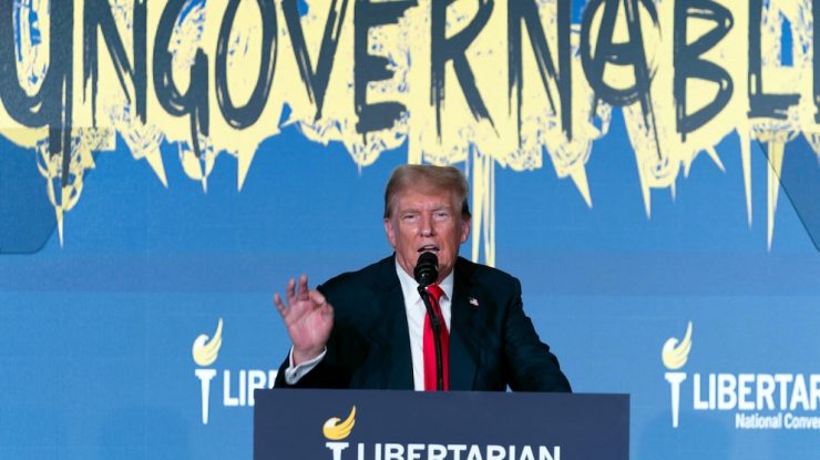 Donald Trump a fost huiduit în timpul Convenției Naționale Liberale