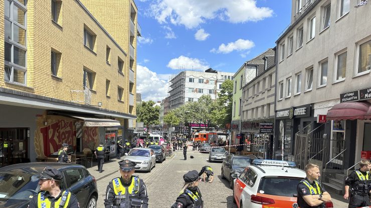 Poliția din Hamburg a împușcat un bărbat înaintea meciului de la Euro din seara asta