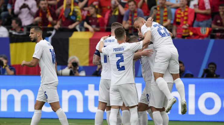 Euro 2024: Slovacia învinge Belgia cu 1-0 pe Frankfurt Arena