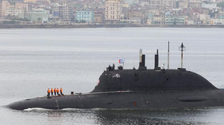 Un submarin rusesc a fost reperat în largul coastei de vest a Scoției. Acesta se află în prezent în Cuba