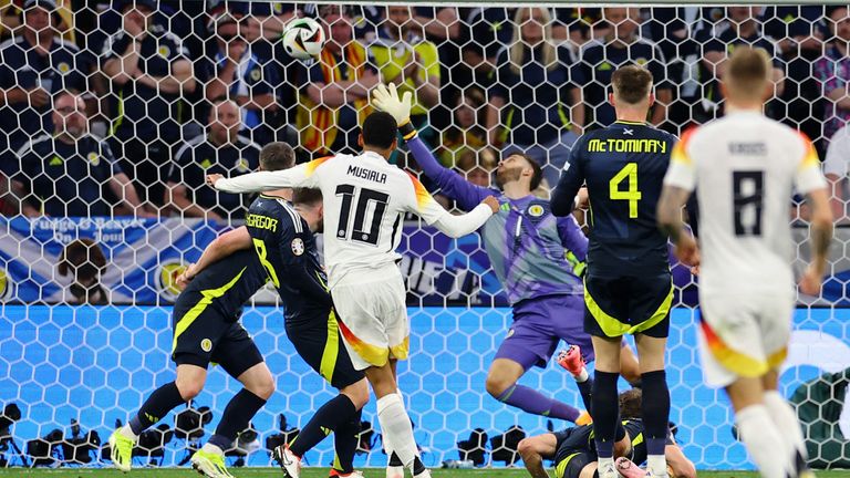 Germania câștigă detașat meciul cu Scoția, scor 5-1, în deschiderea EURO 2024 / Scoția s-a consolat cu autogolul Germaniei