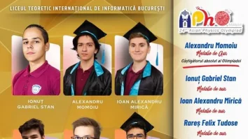 Patru elevi români au luat medalii de aur la Olimpiada Asiatică de Fizică. Echipa aduce acasă o medalie de argint și o mențiune de onoare