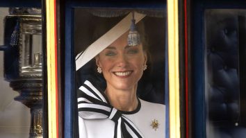 VIDEO. Kate Middleton participă la primul eveniment public după diagnosticul de cancer. Cum a decurs Trooping the Colour