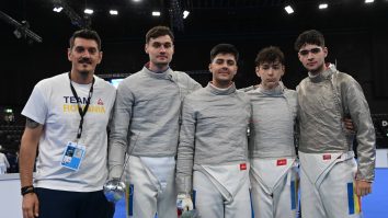 România a câştigat medaliile de argint în finala probei de sabie la Campionatul European de scrimă