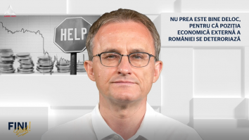 Fini sunt! Nu prea este bine deloc pentru că poziția economică externă a României se deteriorează