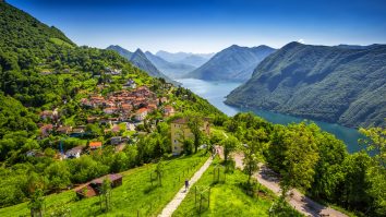 Unde mergi azi? Lugano este cel mai mare oraș din Ticino, „Mica Italie” a Elveției
