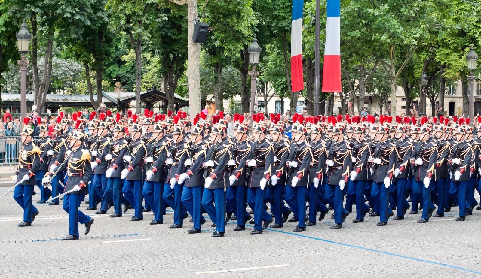 Franța are cea mai puternică armată din UE. Parada militară a început