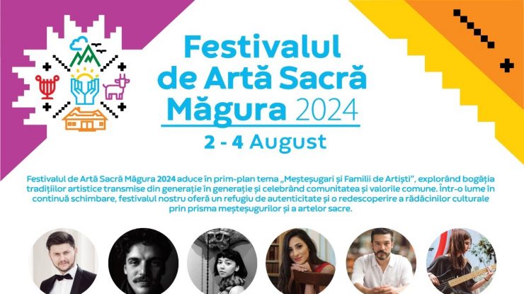 Festival de Artă Sacră Măgura 2024: Meșteșugari și Familii de Artiști – un eveniment care va explora bogăția tradițiilor artistice transmise din generație în generație