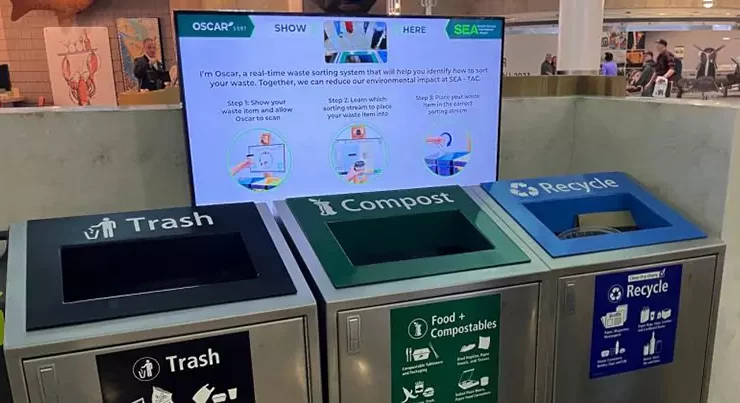 Restaurantele folosesc coșuri de gunoi cu A.I. pentru a reduce risipa alimentară. Senzorii detectează dacă alimentele sunt gătite sau crude