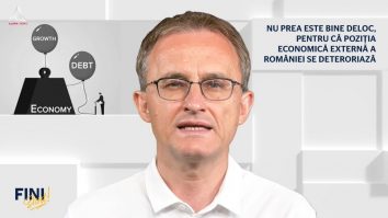 Fini sunt! Nu prea este bine deloc, pentru că poziția economică externă a României se deteriorează