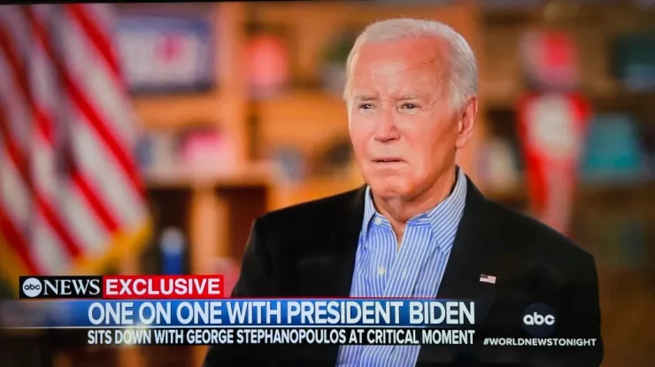 Interviul integral al lui Biden pentru ABC. Președintele SUA rămâne în cursa prezidențială și neagă declinul cognitiv: „Nimeni nu e mai capabil ca mine să conducă Statele Unite”