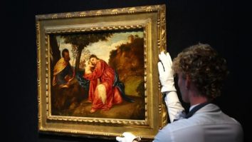Un tablou furat s-a vândut cu 22 de milioane de dolari. Pictura a fost găsit într-o pungă de plastic într-o stație de autobuz din Londra