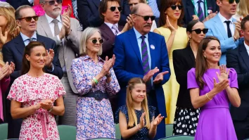 VIDEO. Cel mai mare fan al lui Kate Middleton ar putea fi chiar fiica sa. Reacția Prințesei Charlotte, în timpul ovației la Wimbledon