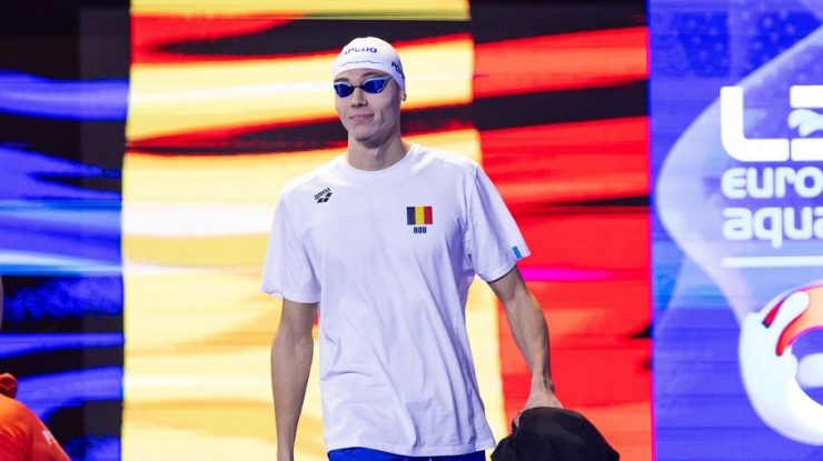 Trei români sunt nominalizaţi pentru titlul de „Sportivul Anului în Europa”. David Popovici e pe list European Aquatics
