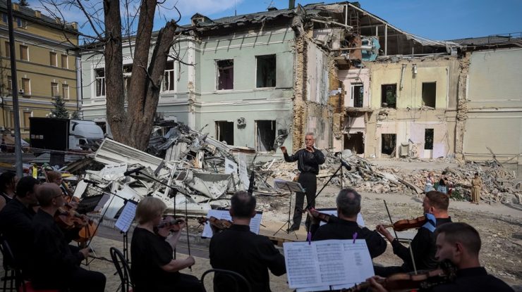 LIVE UPDATE. Război în Ucraina, ziua 871. Kyiv Classic Orchestra concertează la ruinele spitalului de copii Okhmatdyt