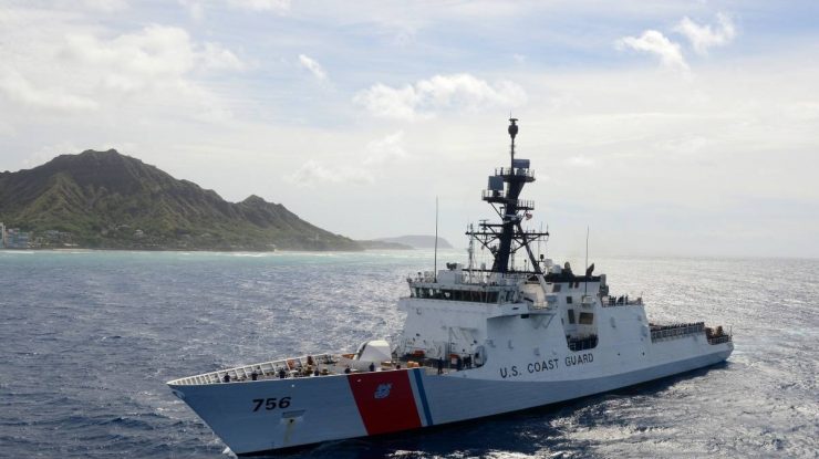 O patrulă a Pazei de Coastă a SUA a reperat nave militare chineze în largul insulei Alaska