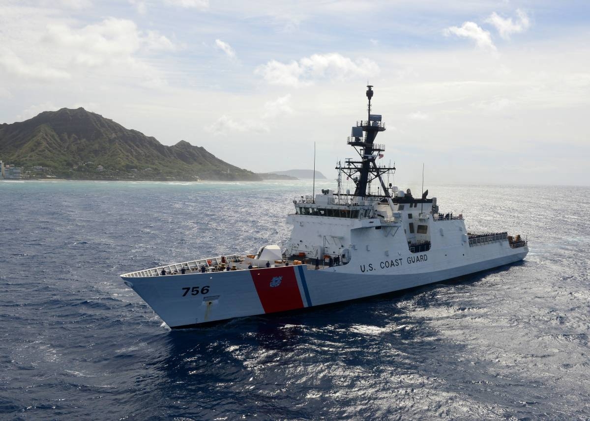 O patrulă a Pazei de Coastă a SUA a reperat nave militare chineze în largul insulei Alaska