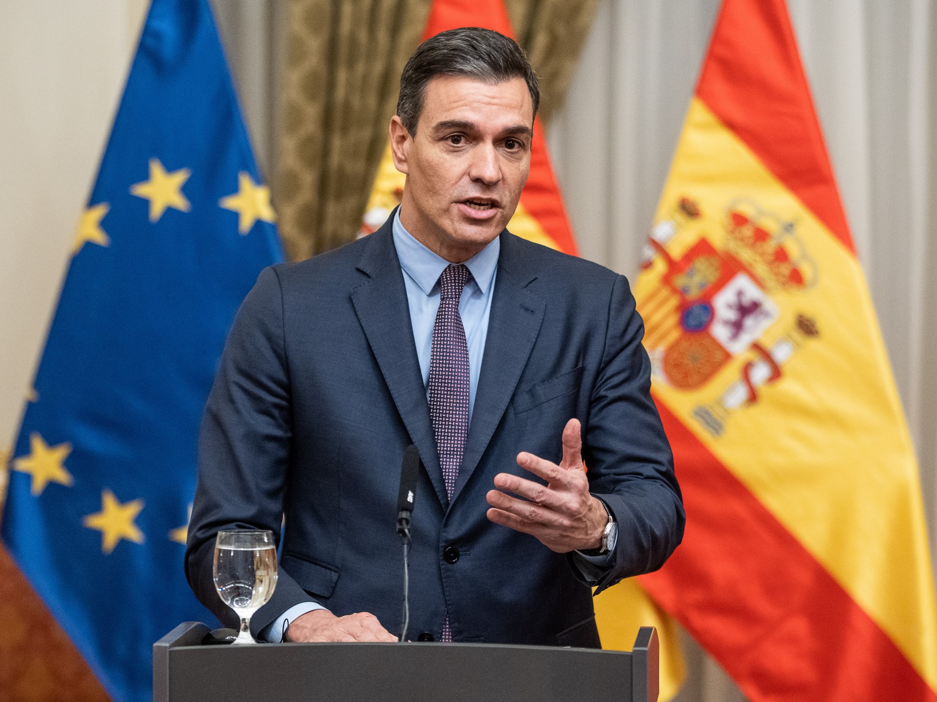 Pedro Sanchez vine la București. Marcel Ciolacu va avea o reuniune cu premierul spaniol