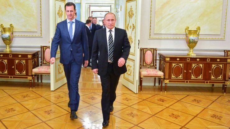 Vladimir Putin s-a întâlnit cu Bashar al Assad la Moscova, după o vizită surpriză a președintelui sirian