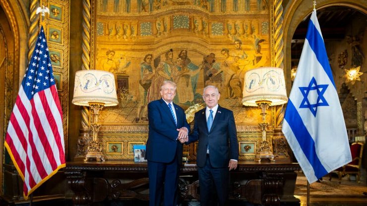 Netanyahu se întâlnește cu Trump la Mar-a-Lago, în Florida, după întâlnirile separate cu Biden și Kamala Harris. Trump: „Sara Netanyahu e arma mea secretă”