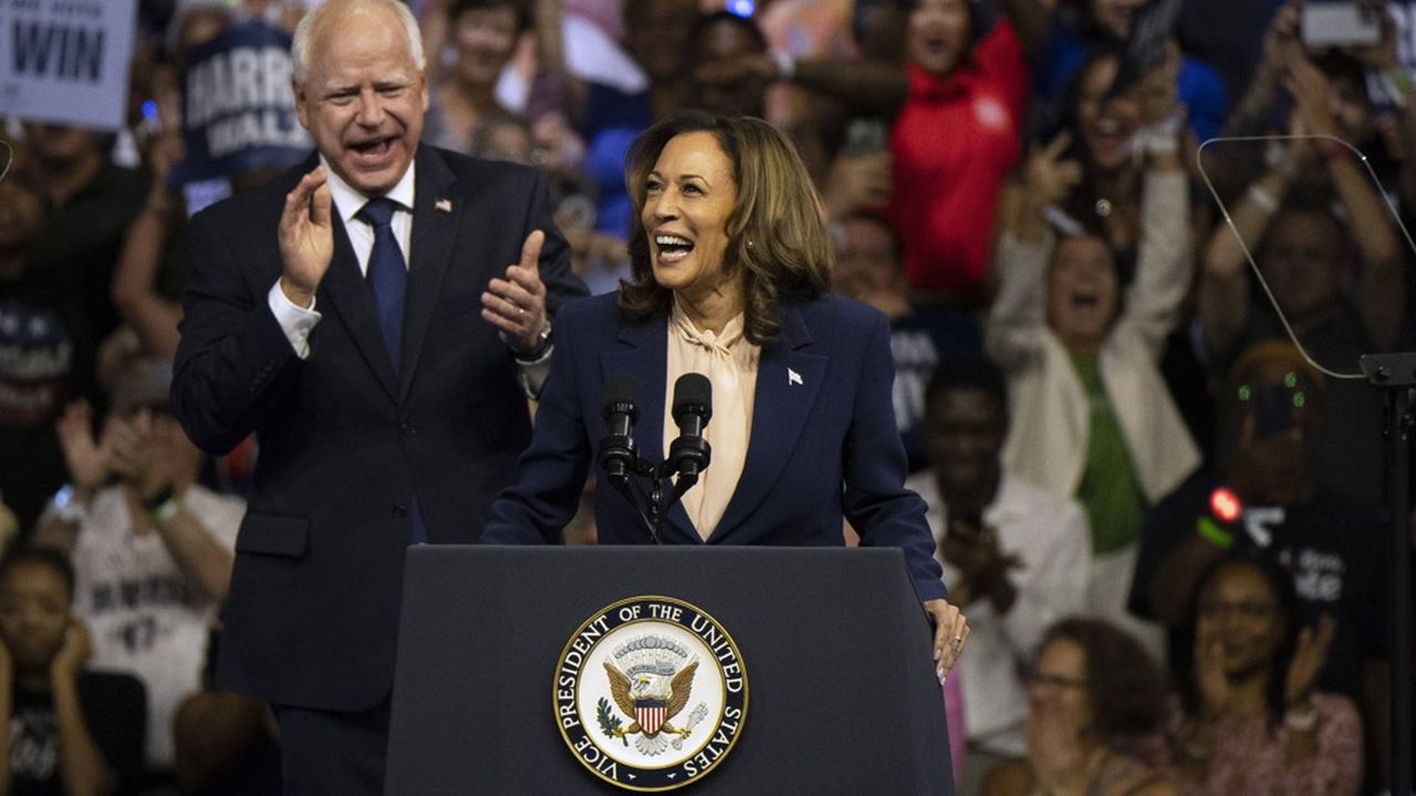 Harris a participat la prima conferință cu Joe Biden