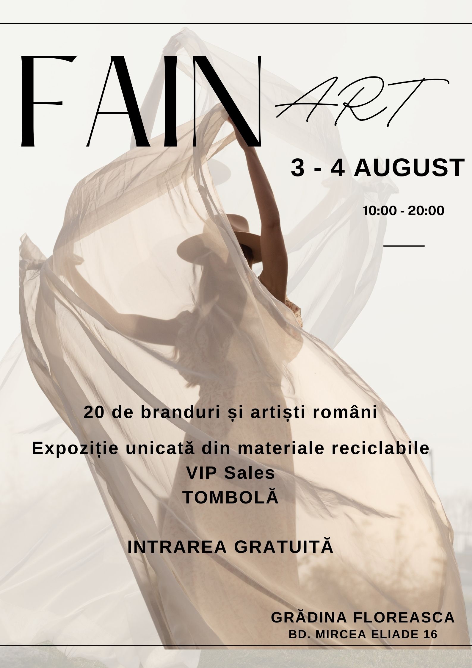 Târgul caritabil FAIN Art Expo te așteaptă în acest weekend, în București. De ce nu trebuie să-l ratezi