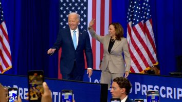 Biden și Kamala țin primul lor miting împreună de la retragerea din cursa prezidențială