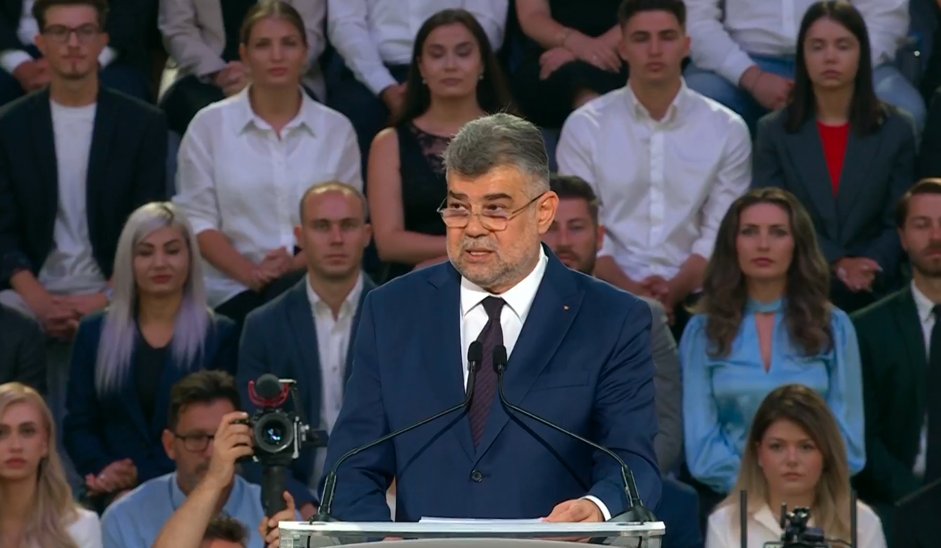 Marcel Ciolacu a fost reales la conducerea PSD și desemnat candidat oficial la președinție. Critici la adresa PNL: Au trecut de la „prin noi înşine, dar cu PSD”, la ameninţări ridicole