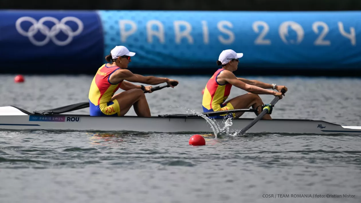 Argint pentru România la dublu rame feminin