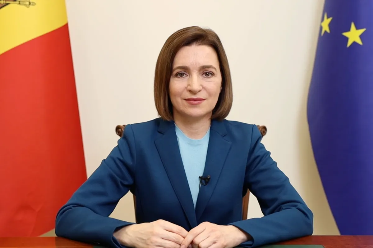 Maia Sandu: „Kremlinul foloseşte şantajul energetic în încercarea de a destabiliza situaţia, de a influenţa alegerile parlamentare din 2025”