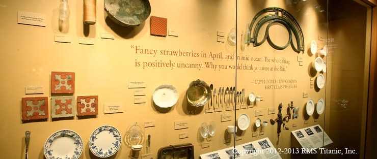 Au fost recuperate artefacte valoroase de la bordul epavei Titanic. Acestea au fost expuse în Atlanta
