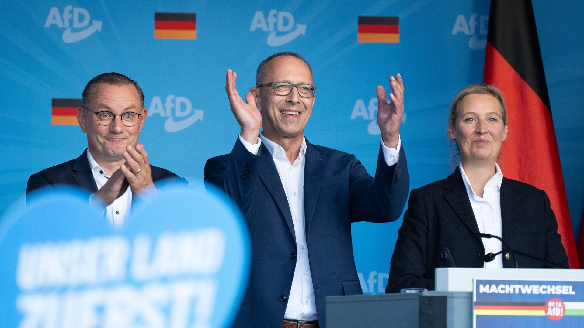 Extrema-dreapta AfD din Germania este pe cale să câștige o nouă alegere de stat