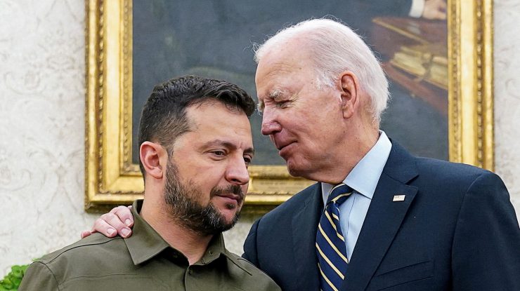 Biden și Zelenski discută strategia de război. SUA pregătesc un nou pachet de ajutor