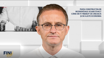 Fini sunt! Piața construcțiilor rezidențiale scade exact când ar fi trebuit să crească și să ajute economia
