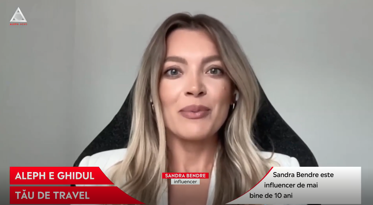 4 ani de când Aleph e ghidul tău de travel. Sandra Bendre: „Știu pe ce lume trăiesc, în cea în care nu există bariere”