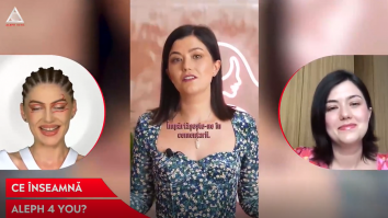 Ce înseamnă Aleph pentru tine? Andreea Tudorache: „Aleph înseamnă lumea în care îmi doresc să trăiesc”