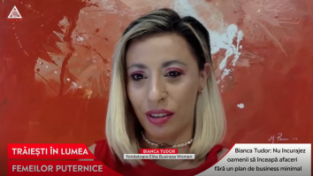 4 ani de Aleph News. Trăiești în lumea femeilor puternice. Bianca Tudor: „Știu pe ce lume trăiesc și știu că performanța nu are gen”