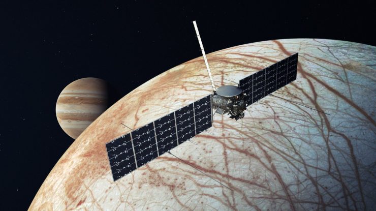 Nava spațială Europa Clipper va decola în căutarea semnelor de viață extraterestră pe luna Europa, care orbitează Jupiter
