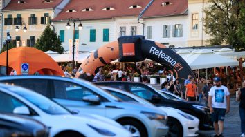 Prima cursă de mașini electrice la Brașov. Peste 45 de echipaje participă la concurs