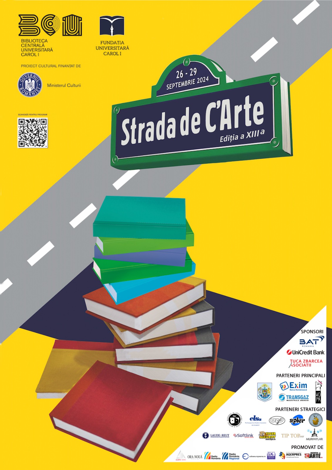 A XIII-a ediție a festivalului Strada de C’Arte începe mâine la BCU!